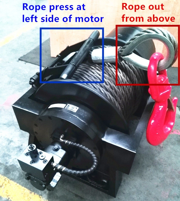 Hydraulic Winch Wrecker Recovery Truck Winch 8ton 10 Ton 15 Ton 20 Ton 25 Ton 30 Ton Hydraulic Winch