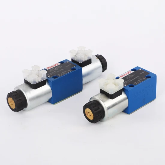 Válvula solenoide hidráulica de control direccional operada por Rexroth 4WE10 para maquinaria minera diésel